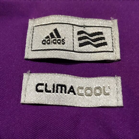 Adidas Golf Skort 2 ClimaCool Purple White Back Pocket Side Zip - Picture 4 of 12